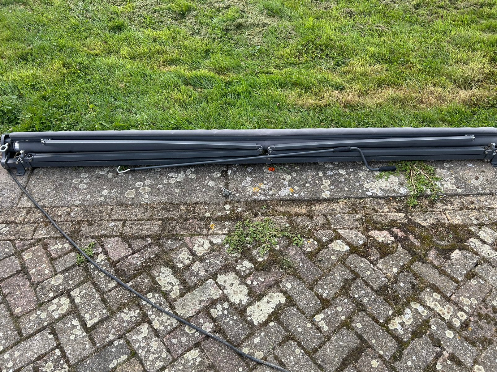 Zonnescherm, Tuin en Terras, Zonneschermen, Ophalen, Zo goed als nieuw, 150 tot 300 cm, 250 cm tot 450 cm