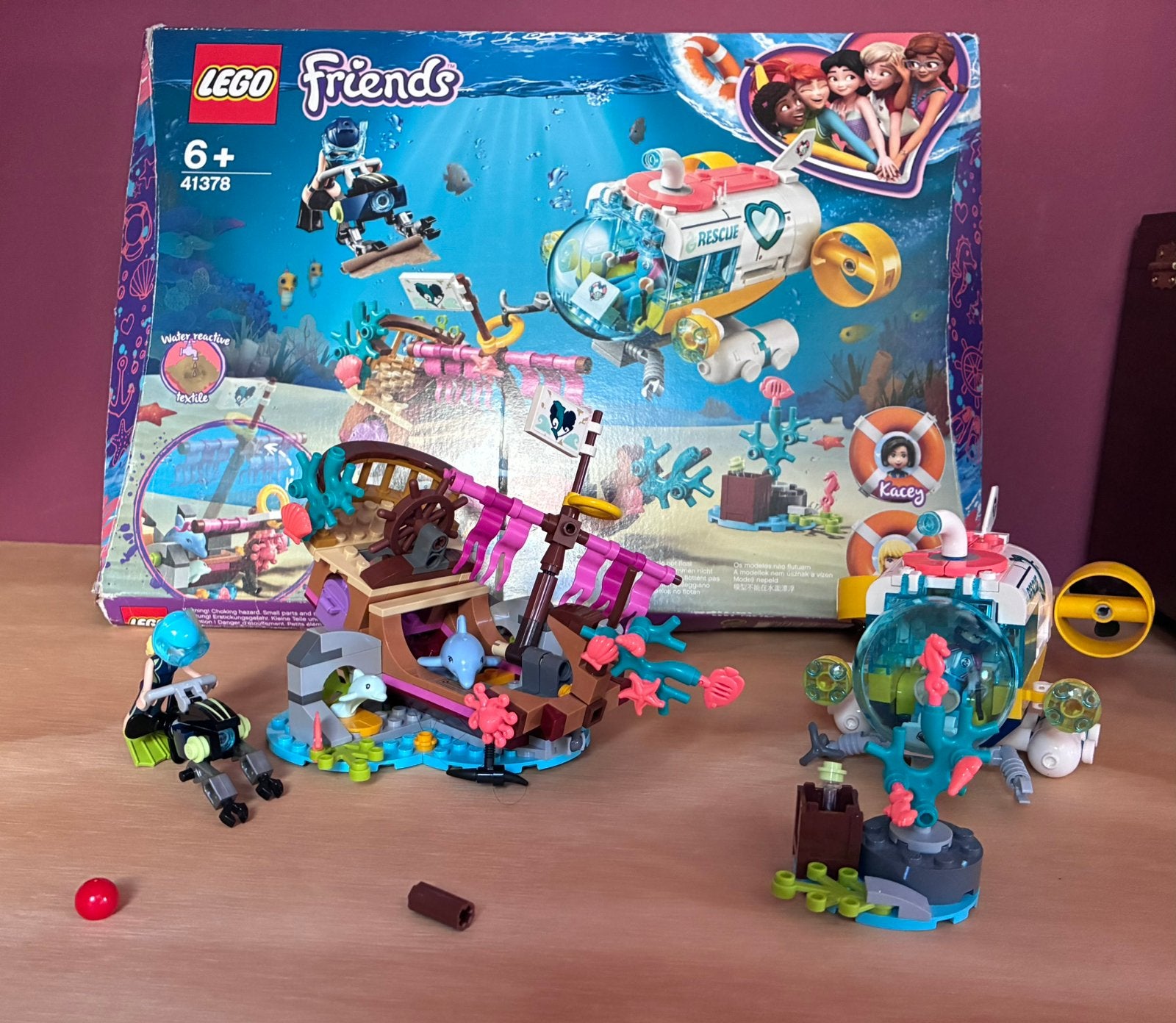 Lego Friends - Dolfijnen Reddingsactie - 41378, Lego, Friends, Ophalen of Verzenden, Zo goed als nieuw