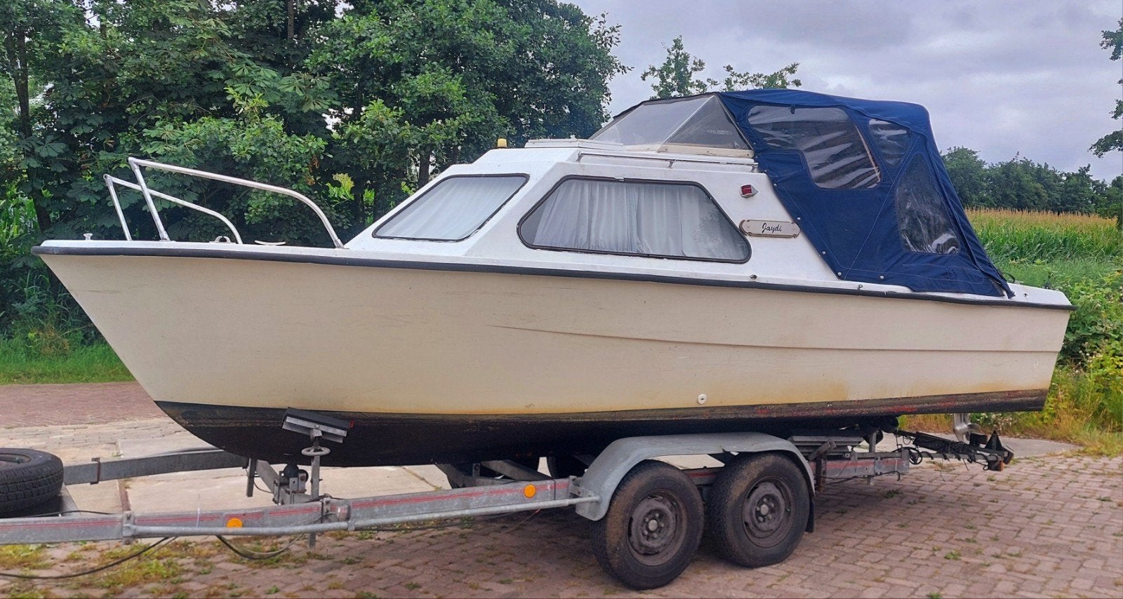 Leuke Waterland 640 met 20PK Honda Viertakt, Watersport en Boten, Motorboten en Motorjachten, Gebruikt, Buitenboordmotor, Waterland