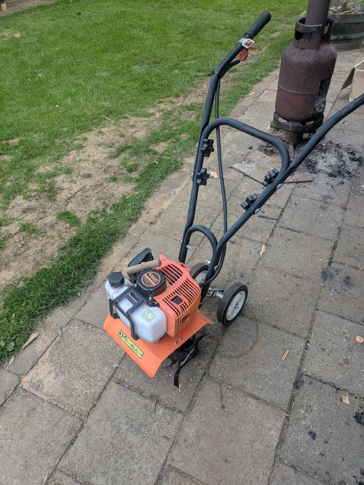 Kibani Grondfrees GFT3002 - Krachtige Tuinfrees, Ophalen, Gebruikt, Cultivator, Kibani