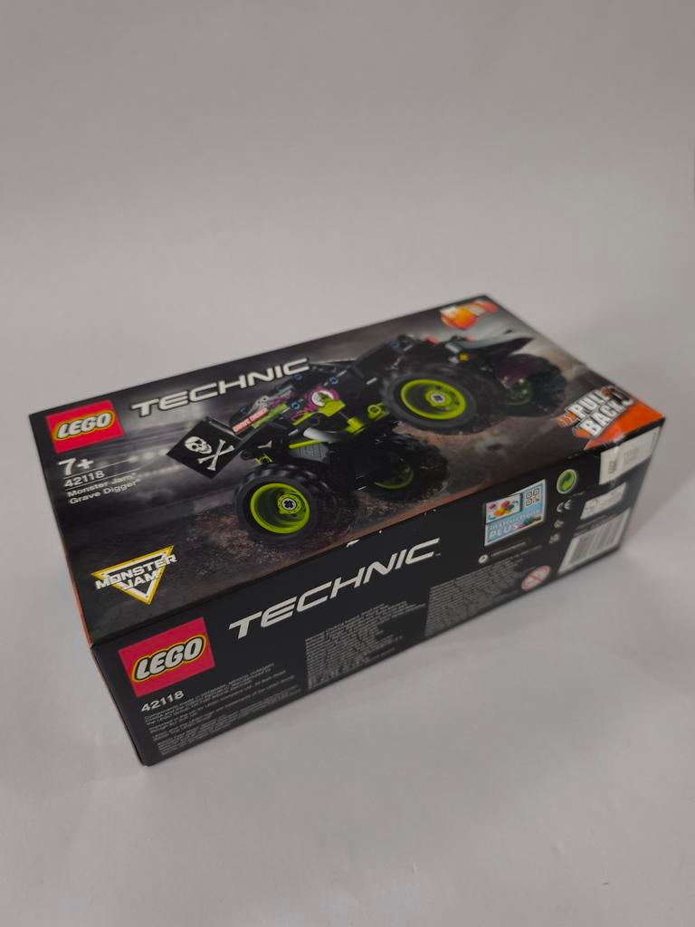 Lego Ongeopend TECHNIC 42118 MONSTER JAM GRAVE DIGGER, Compleet, Lego, Nieuw, Ophalen of Verzenden