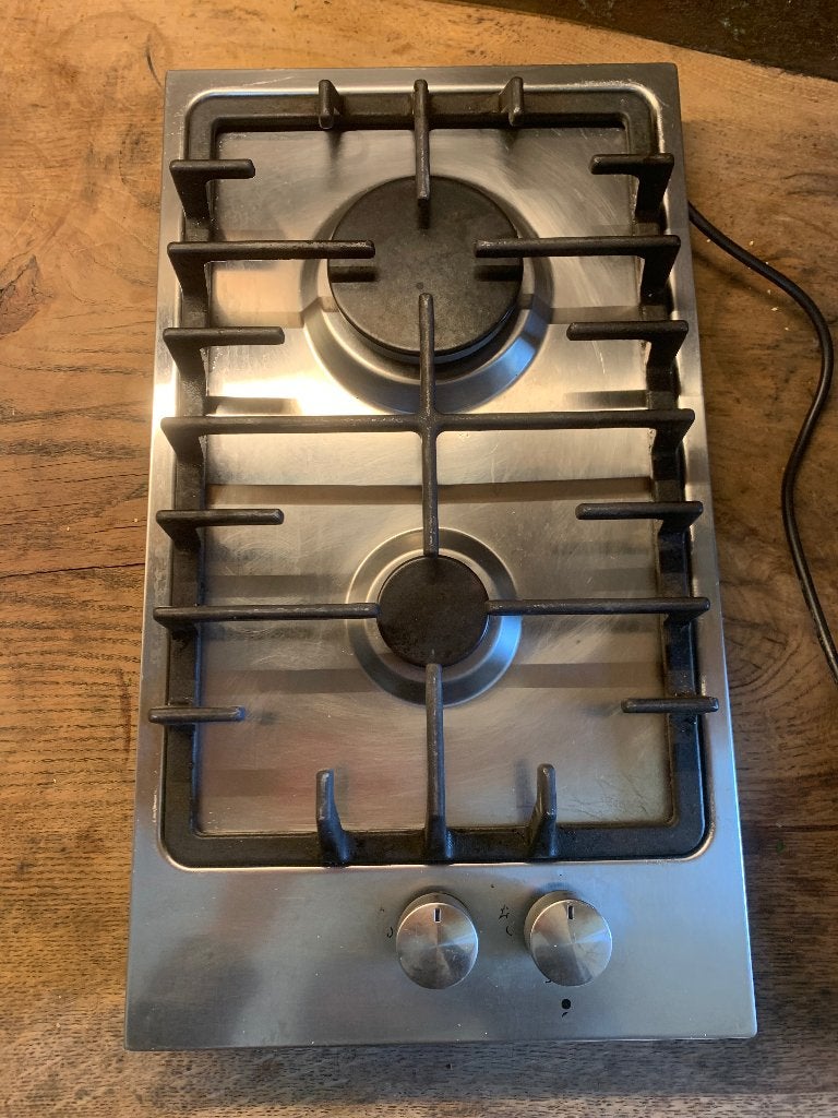 Gasfornuis 2 pit inbouw IKEA, Gebruikt, Minder dan 85 cm, 3 kookzones of minder, Ophalen of Verzenden