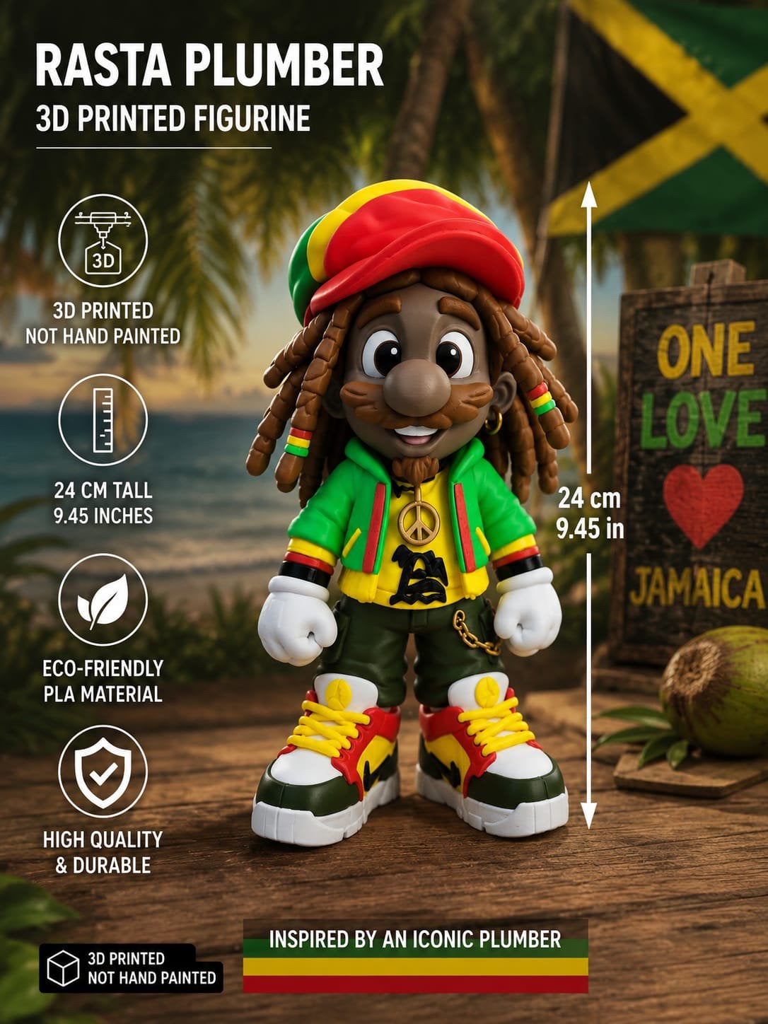 Rasta Mario, Verzamelen, Ophalen of Verzenden, Nieuw, Overige typen