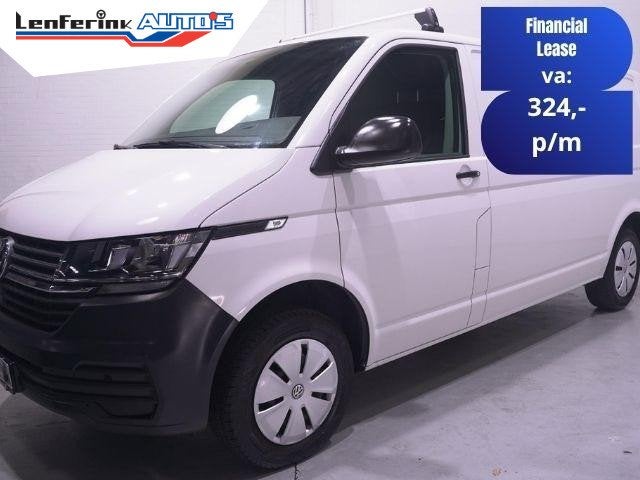 Volkswagen Transporter 2.0 TDI 110 pk L2H1 Airco, 2-Zits, Ac, Auto's, Voorwielaandrijving, Stof, Gebruikt, 4 cilinders