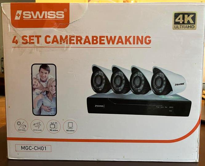 iSwiss 4 set camerabewaking, Ophalen of Verzenden, Nieuw