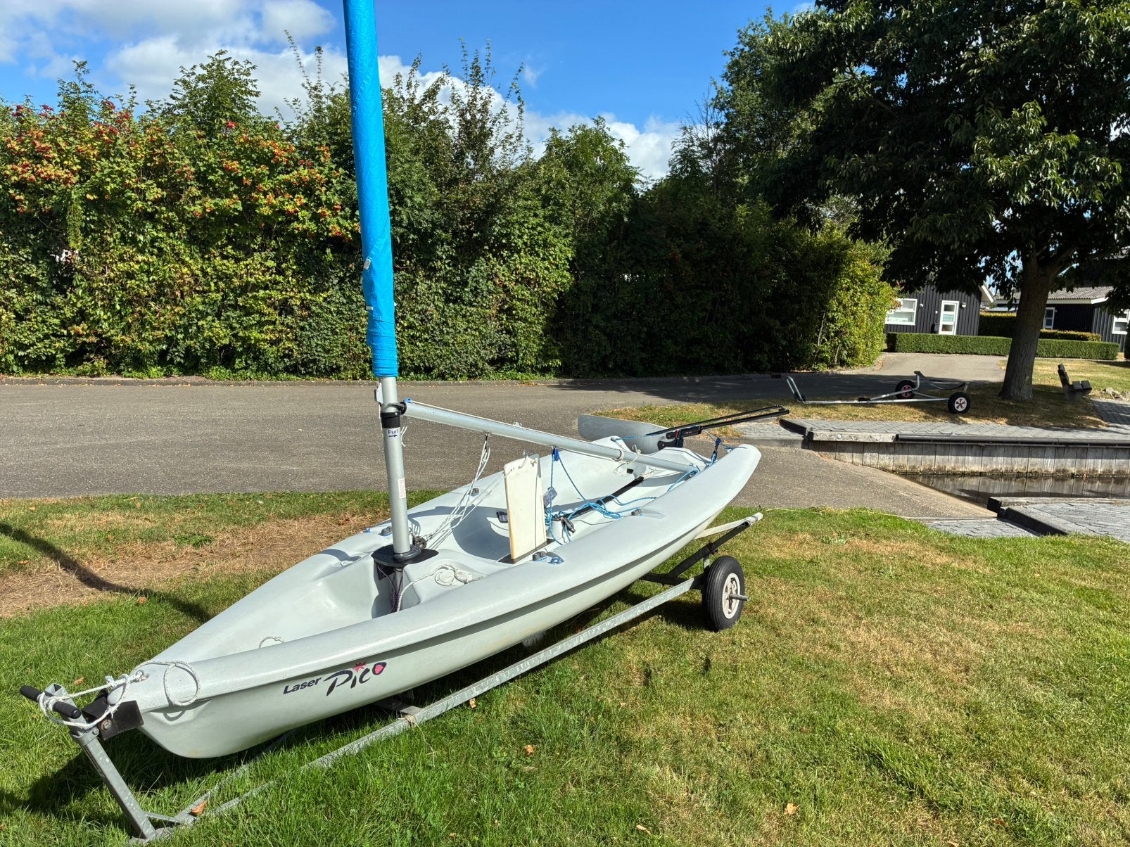Laser Pico, Watersport en Boten, Open zeilboten, Ophalen, Gebruikt