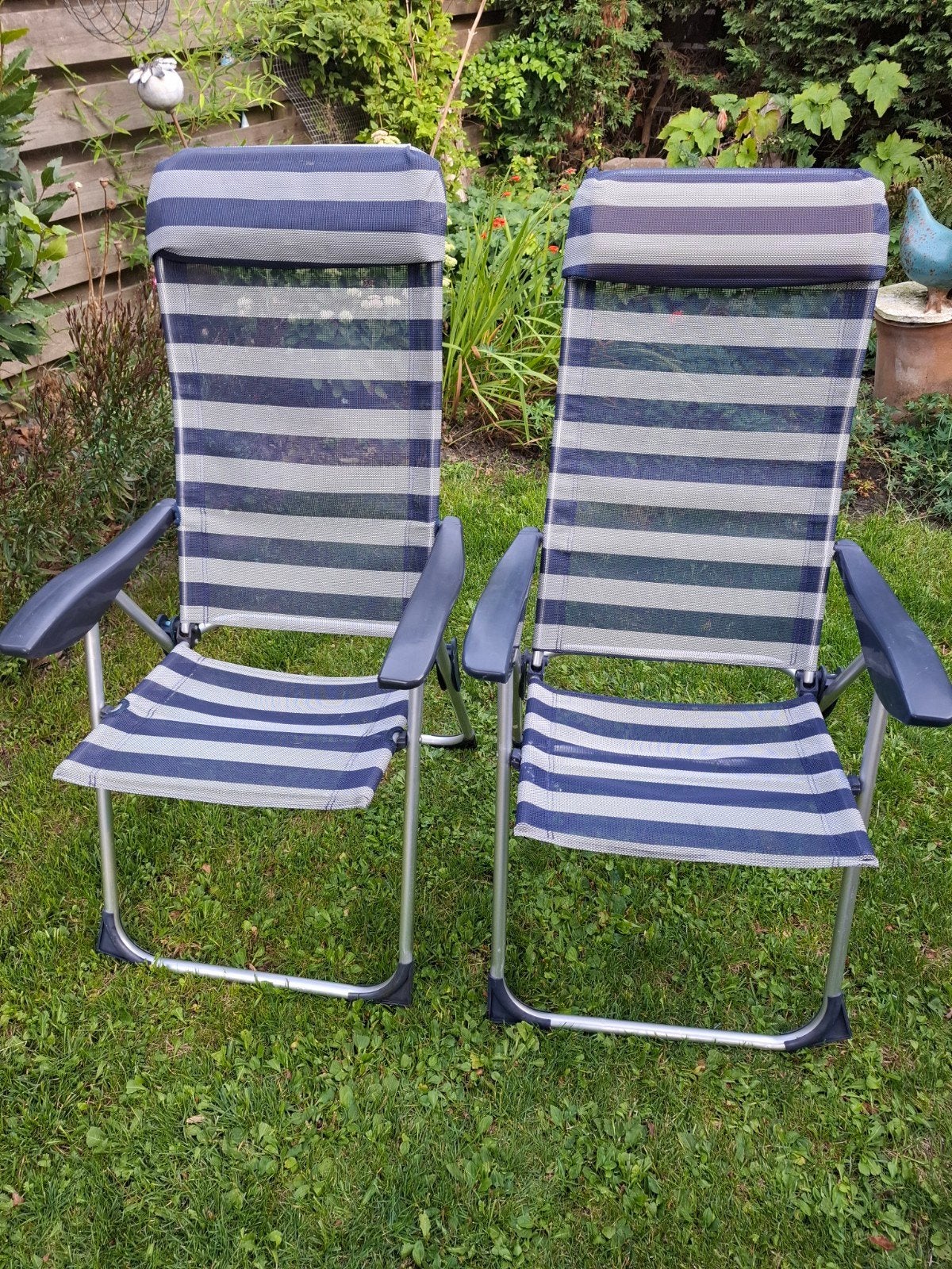 camping stoelen aluminium, Ophalen of Verzenden, Zo goed als nieuw, Campingstoel