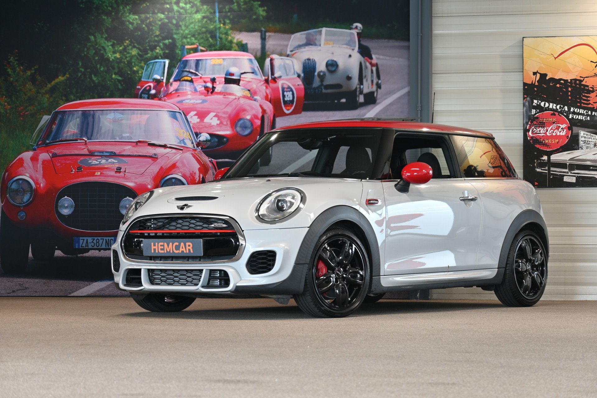 MINI 3-deurs 2.0 John Cooper Works (bj 2016, automaat), Auto's, Mini, 1998 cc, 4 cilinders, 4 stoelen, Alcantara