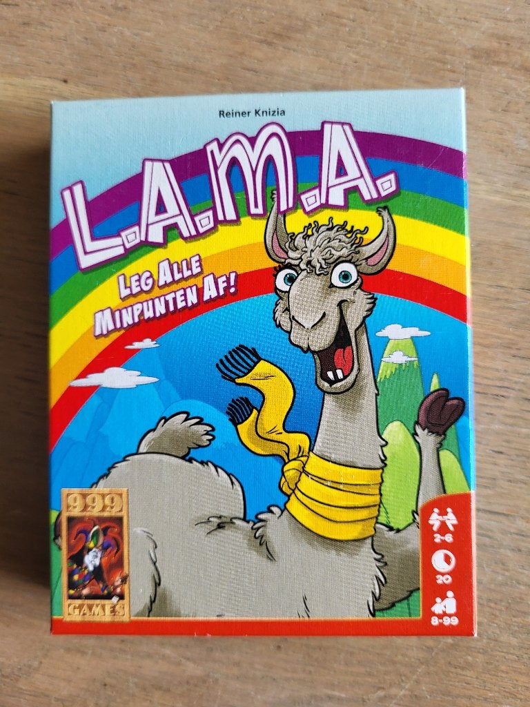spel L.A.M.A. LAMA kaartspel, Vijf spelers of meer, Ophalen of Verzenden, Zo goed als nieuw