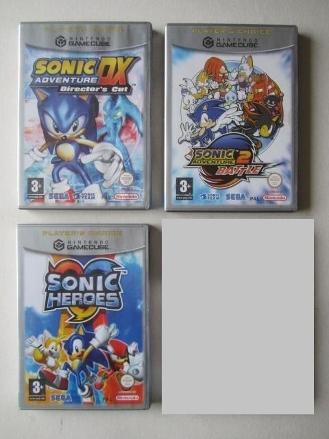 Sonic the Hedgehog Gamecube, Spelcomputers en Games, Games | Nintendo GameCube, Zo goed als nieuw, Platform, 1 speler, Vanaf 3 jaar