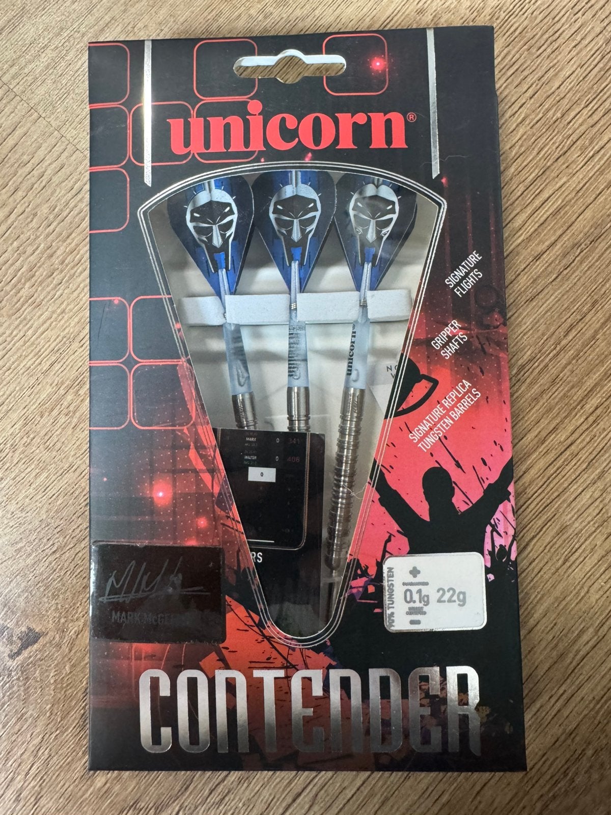Nieuwe Unicorn Contender Mark McGeeney  Darts 22g -, Unicorn, ., Nieuw, Ophalen of Verzenden