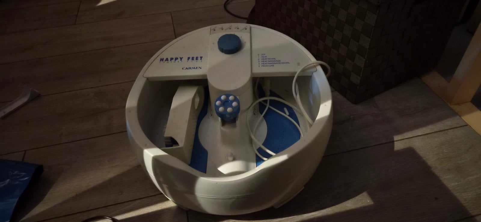 Carmen Happy Feet Voetenbad - Ontspanning voor uw voeten, Ophalen of Verzenden, Gebruikt, Hand- en Voetverzorging
