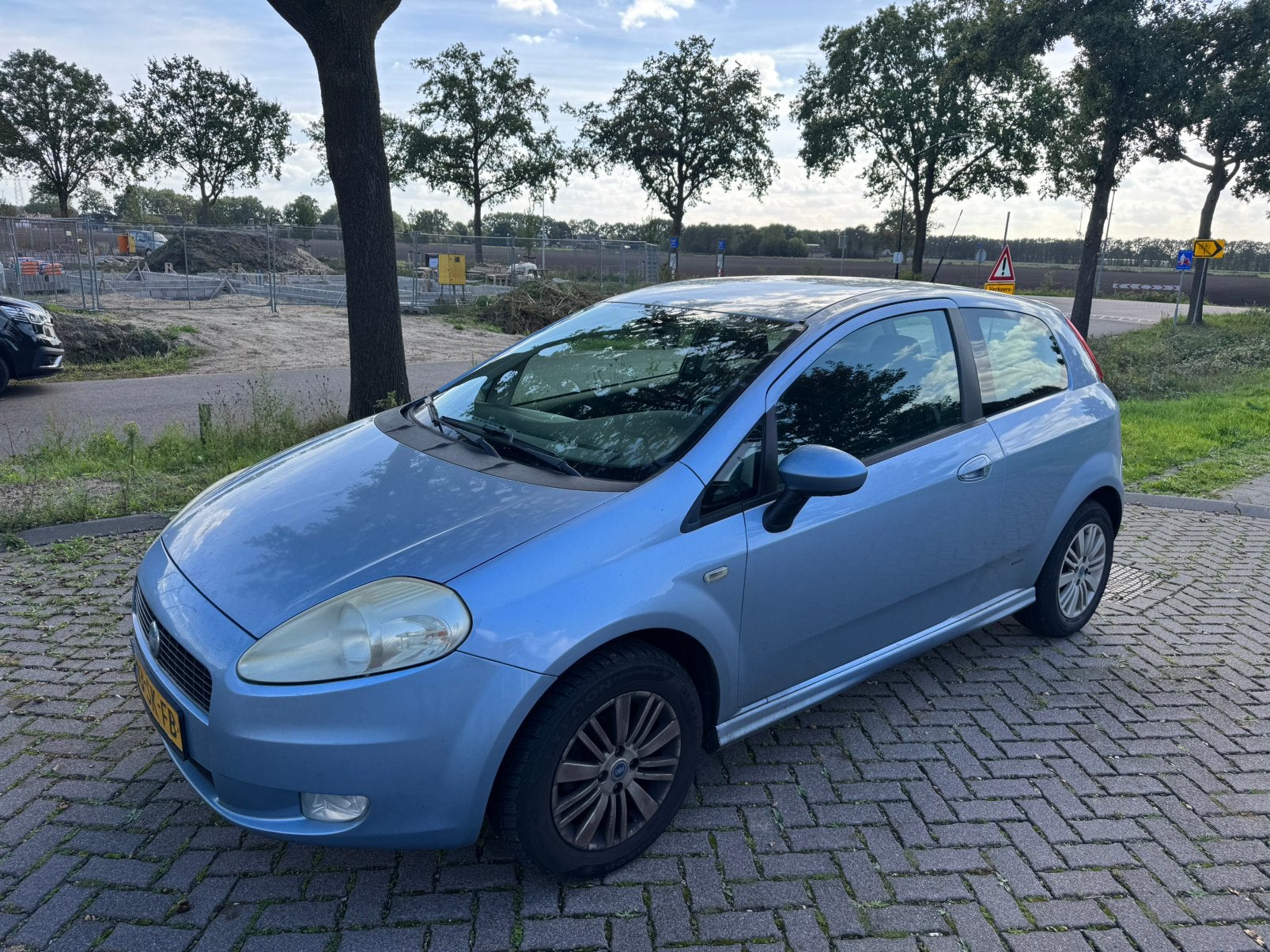 Fiat Punto 1.4 2006 AIRCO|CENTRALE DEURVERGENDELING, Voorwielaandrijving, Stof, 40 €/maand, 4 cilinders