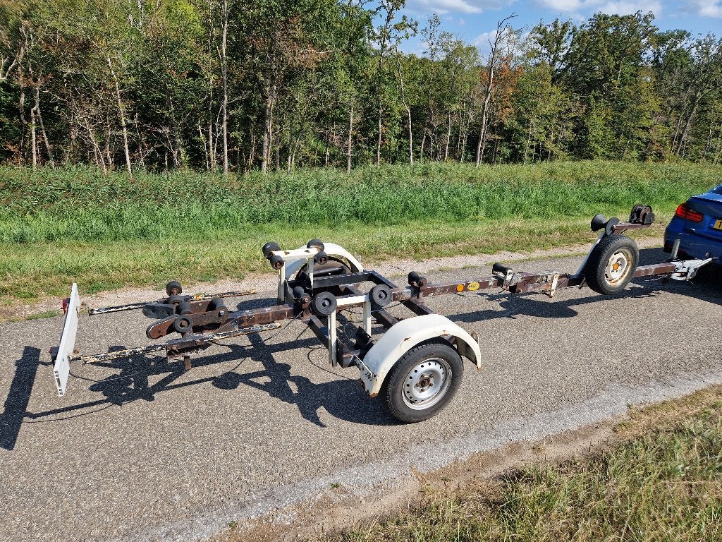 Riba BV 850 kantel trailer 6 meter € 750,-, Ophalen, Minder dan 1500 kg, Gebruikt, Overige typen