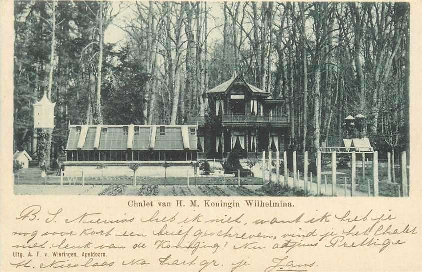 300-457-001 Apeldoorn Chalet van Koningin Wilhelmina, Verzenden, Voor 1920, Gelderland