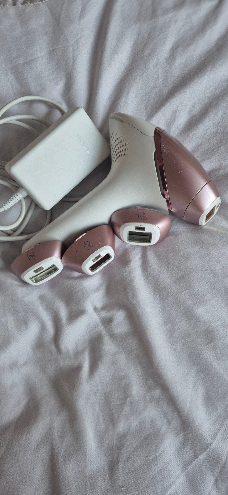 Philips Lumea IPL Ontharingslaser met 4 opzetstukken, Sieraden, Tassen en Uiterlijk, Ophalen of Verzenden, Gebruikt, Overige typen