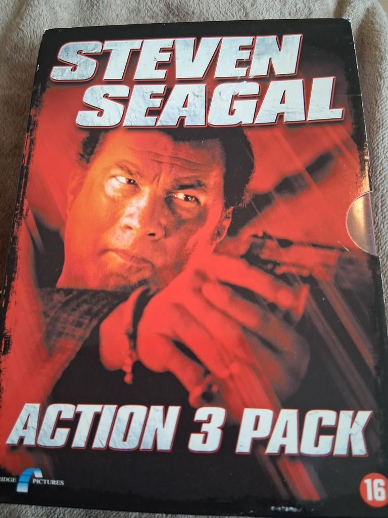 Steven Seagal Action 3 Pack DVD Boxset - 3 films, Cd's en Dvd's, Dvd's | Actie, Vanaf 16 jaar, Ophalen of Verzenden, Gebruikt