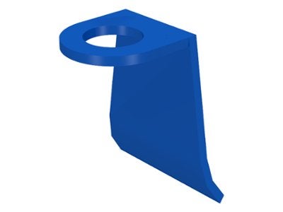 Lego Blue Minifigure Cape Plastic, Gebruikt, Lego, Accessoire, Ophalen of Verzenden