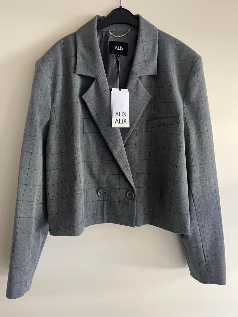 Alix The Label geruit jasje - Nieuw, Kleding | Dames, Jasjes, Kostuums en Pakken, Maat 42/44 (L), Nieuw, Ophalen of Verzenden