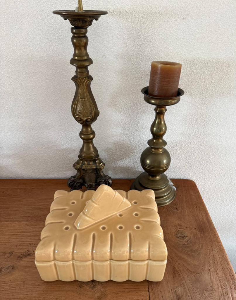 Grote keramiek koekdoos, Ophalen of Verzenden