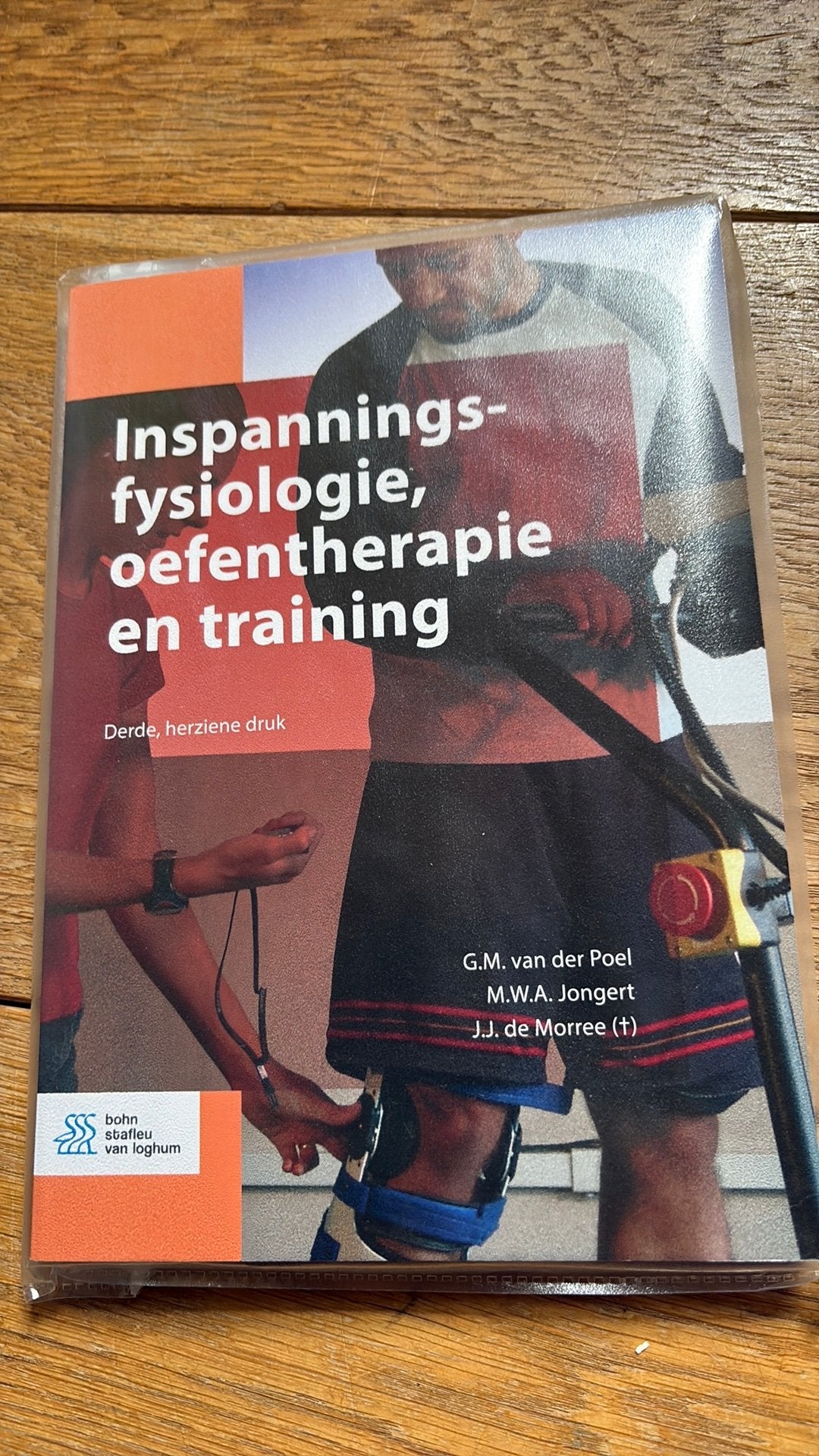 Inspanningsfysiologie, oefentherapie en training, Boeken, M.W.A. Jongert; G.M. van der Poel; J.J. de Morree, Zo goed als nieuw