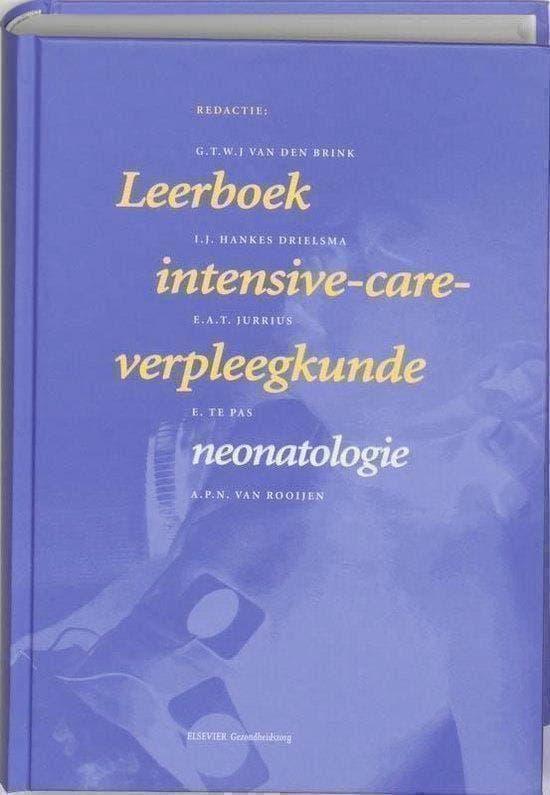 Leerboek intensive-care-verpleegkunde neonatologie, Boeken, Studieboeken en Cursussen, Verzenden, Alpha, Zo goed als nieuw, HBO