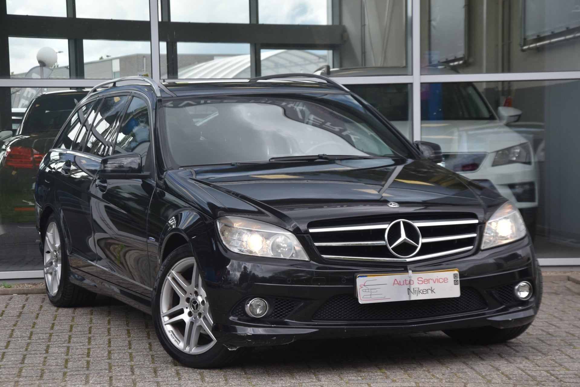 Mercedes-Benz C-klasse Estate C250 CDI AMG 204PK | Aut | Nav, Auto's, Automaat, Euro 5, Achterwielaandrijving, Zwart