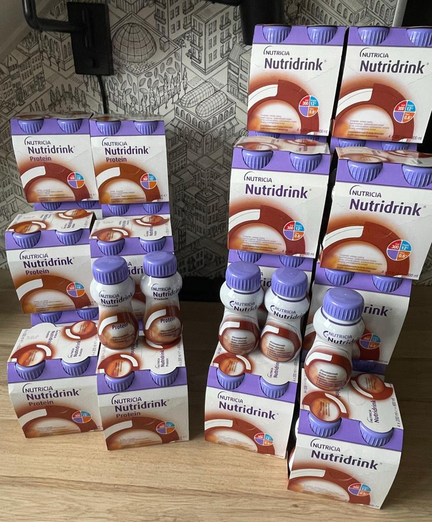 Grote partij Nutridrink Chocolade en Chocolade Protein, Diversen, Levensmiddelen, Ophalen