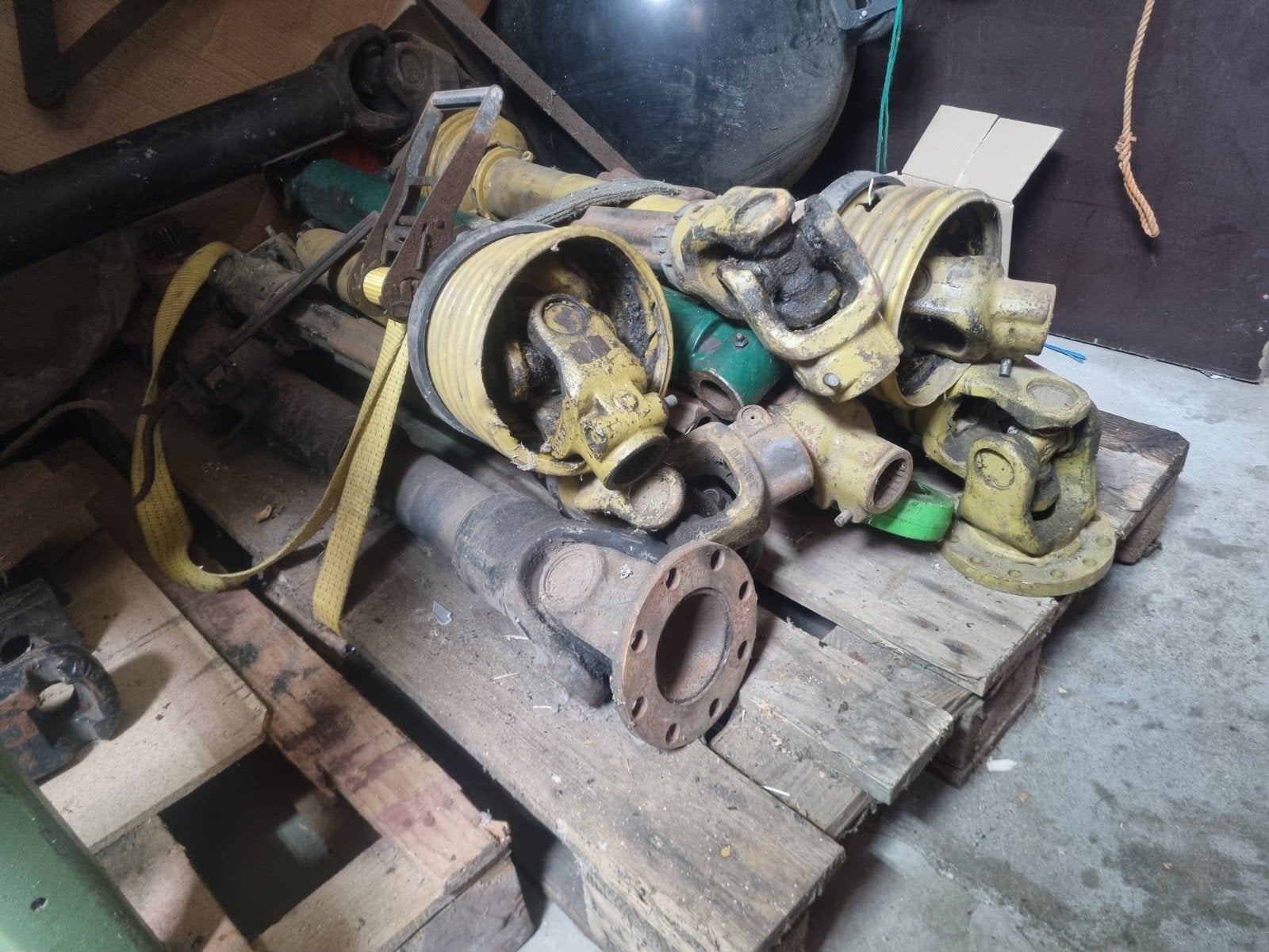 zware aftakassen 45mm, 1 3/4 inch, Zakelijke goederen, Agrarisch | Tractoren, Ophalen of Verzenden, Gebruikt, Overige merken