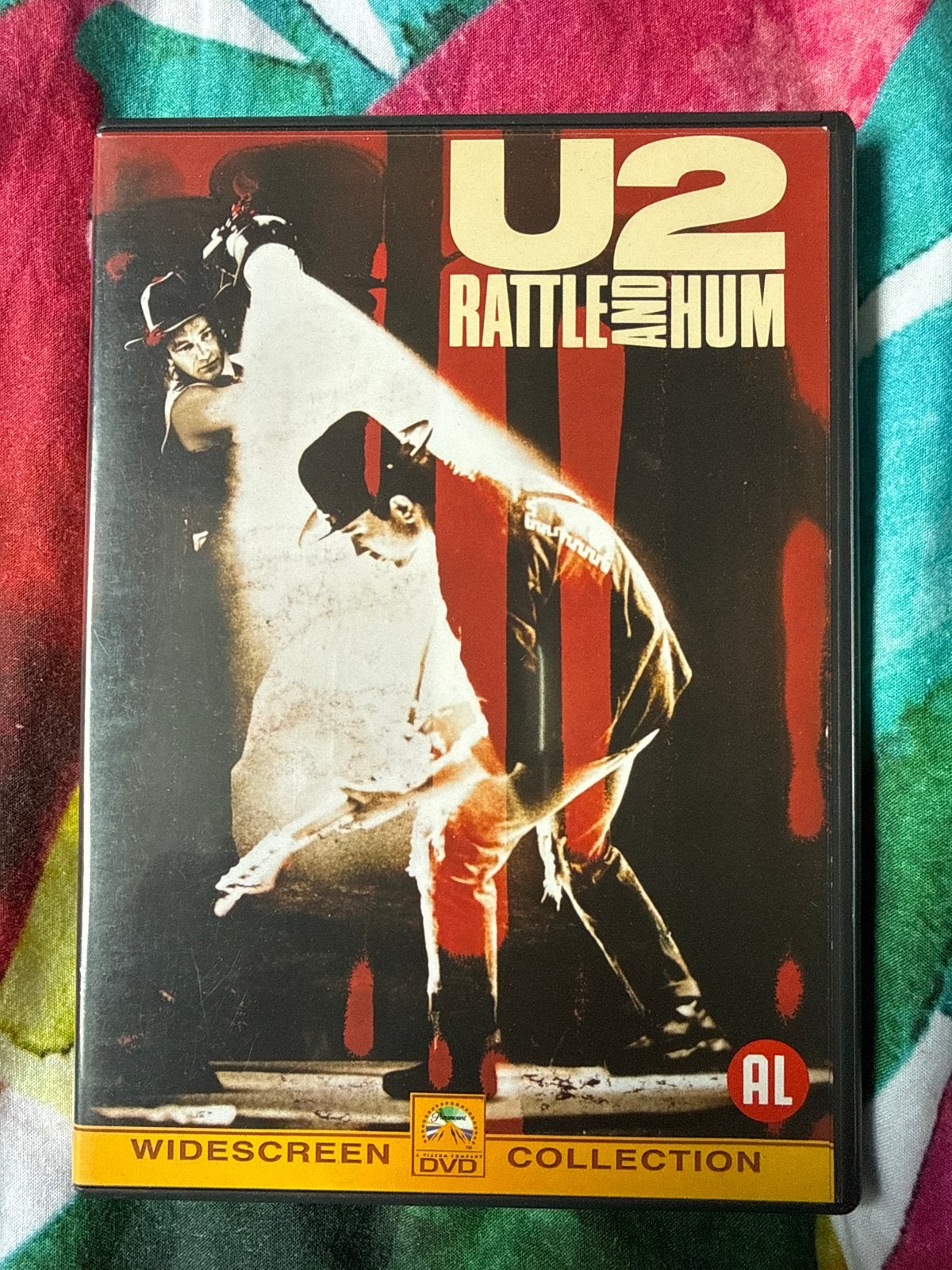 U2 Rattle and Hum DVD - Concertfilm en documentaire, Nederlands, Breedbeeld, Ophalen of Verzenden, Gebruikt