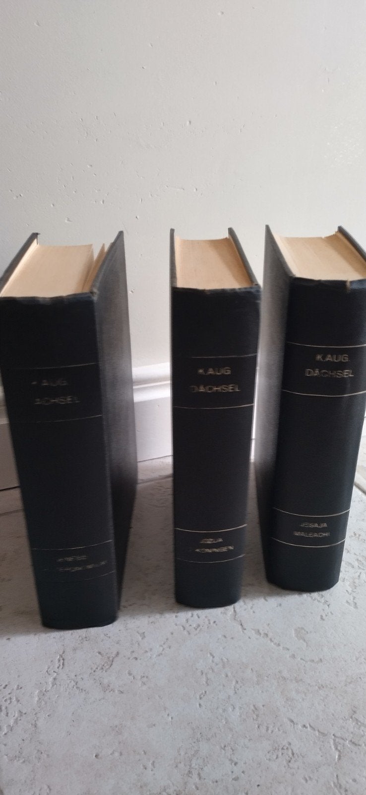 Bijbelverklaring K. Aug. Dachsel - deel 1 en 4, Boeken, Godsdienst en Theologie, Ophalen of Verzenden, Gelezen, K. Aug. Dachsel