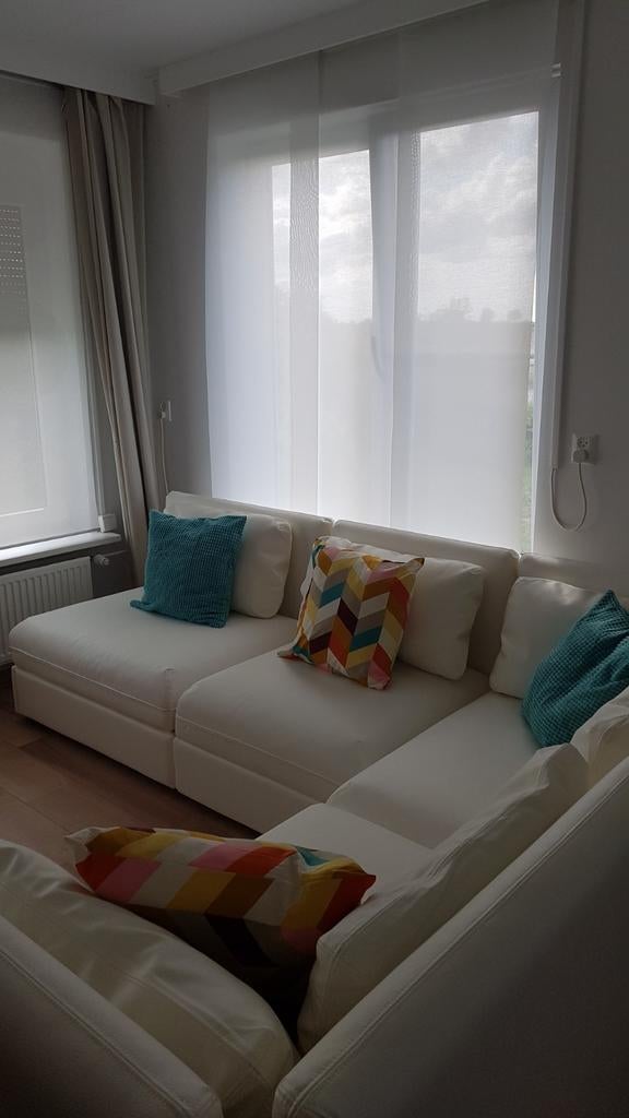 IKEA Vallentuna Modulaire Hoekbank - 3x Bed, 1x Opberg, Ophalen, 250 tot 300 cm, Hoekbank, Leer