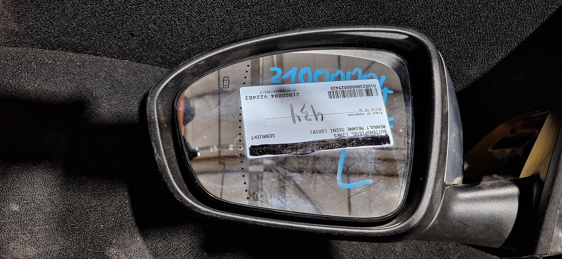 buitenspiegel links Renault Megane Scenic (Scenic IV) uit he, Gebruikt, -, -, Ophalen of Verzenden