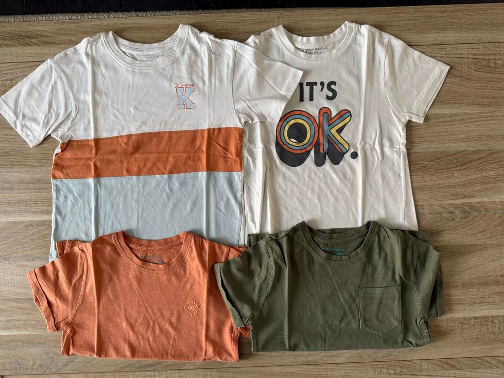 Pakket t-shirts en hemdjes, jongen, maat 122, Ophalen of Verzenden, Gebruikt, Jongen, Setje