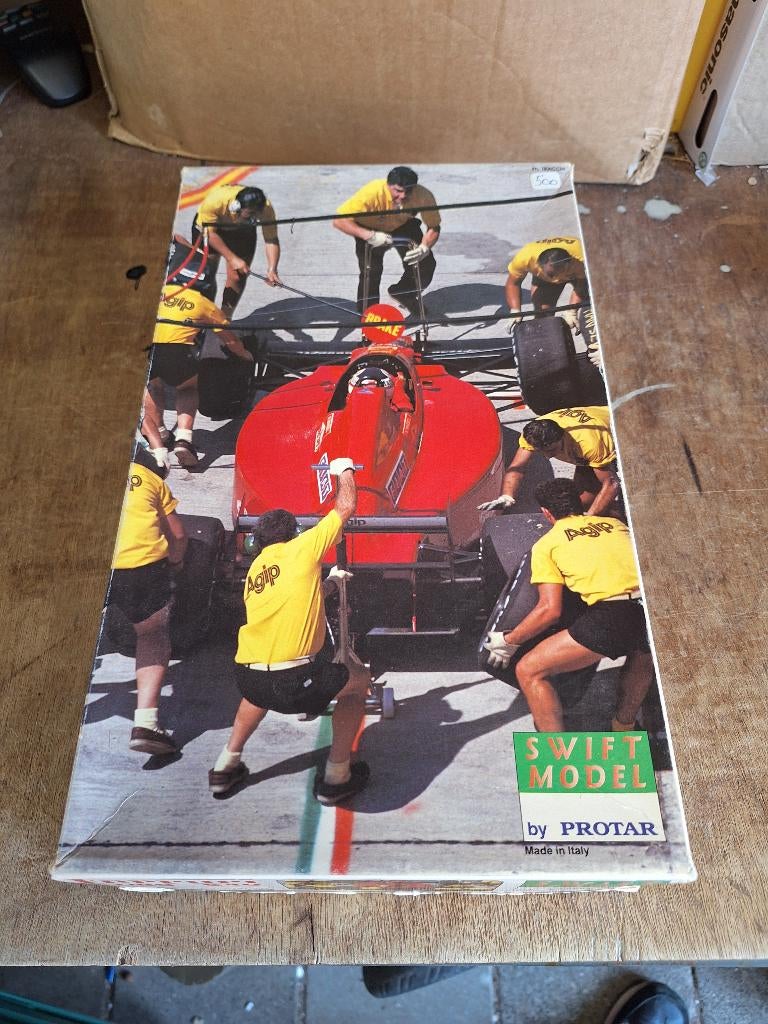 Vintage Protar bouwmodel Formule 1 Ferrari 1989 nieuw + doos, Overige merken, Auto, Groter dan 1:32, Nieuw