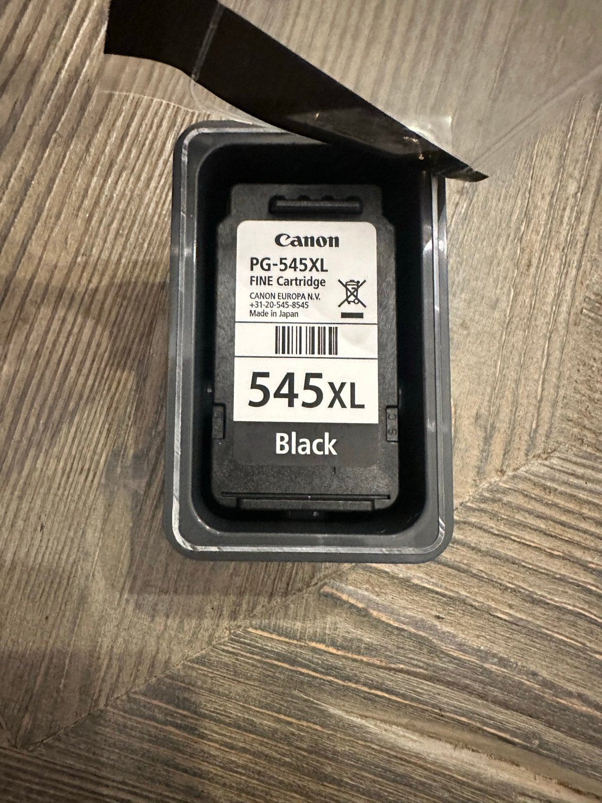 Canon PG-545XL Zwarte Inktcartridge - Nieuwstaat, Computers en Software, Ophalen of Verzenden, Nieuw, Cartridge