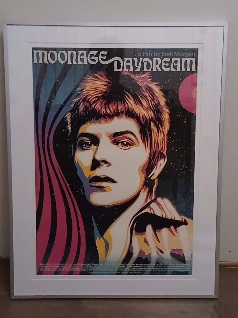 David Bowie Moonage Daydream door Shepard Fairey, Antiek en Kunst, Kunst | Litho's en Zeefdrukken, Ophalen of Verzenden