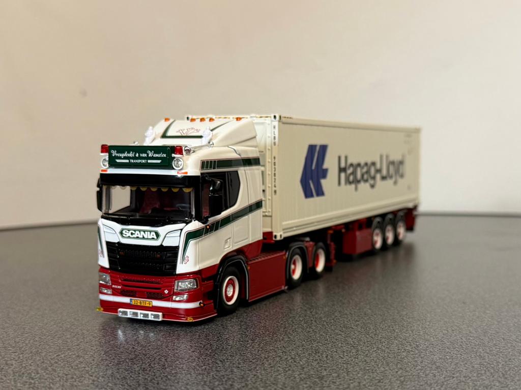 WSI Vreugdenhil & van Wamelen, Hobby en Vrije tijd, Modelauto's | 1:50, Ophalen of Verzenden, Nieuw, Bus of Vrachtwagen, Wsi