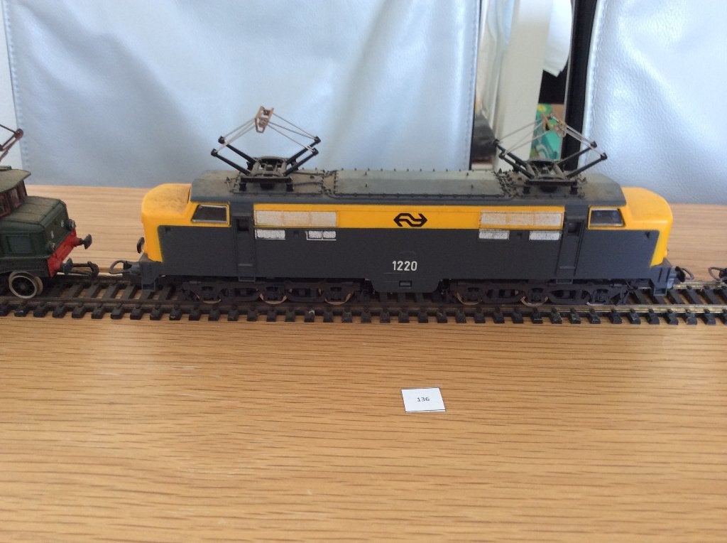Lima NS locomotief 1220 - vintage modelspoor, Hobby en Vrije tijd, Gebruikt, Locomotief, Gelijkstroom of Wisselstroom, Ophalen of Verzenden