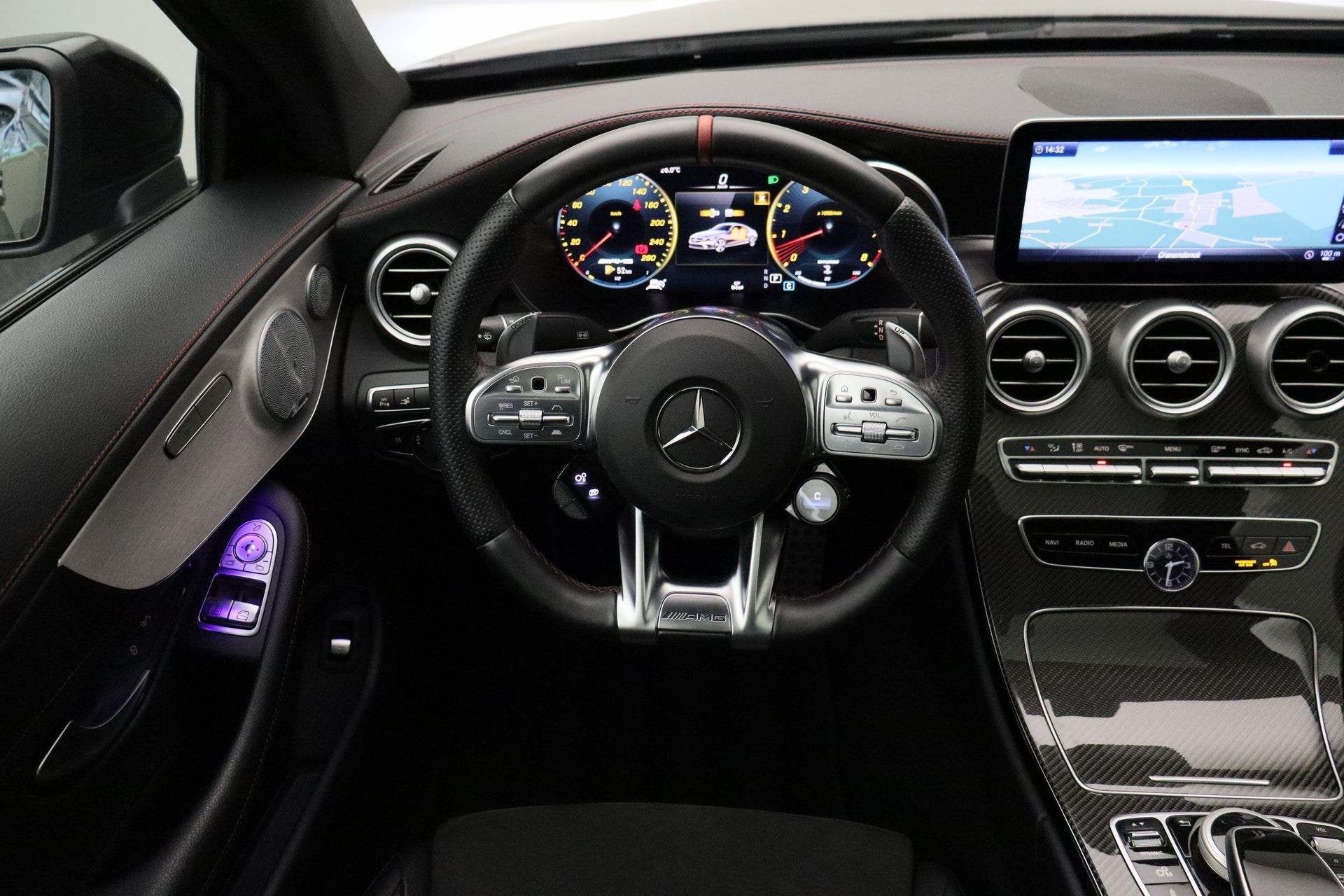 Mercedes-Benz C-klasse Coupé AMG 43 4MATIC Premium Plus Pac, Auto's, Automaat, Automatische klimaatregeling, 390 pk, Leder en Stof