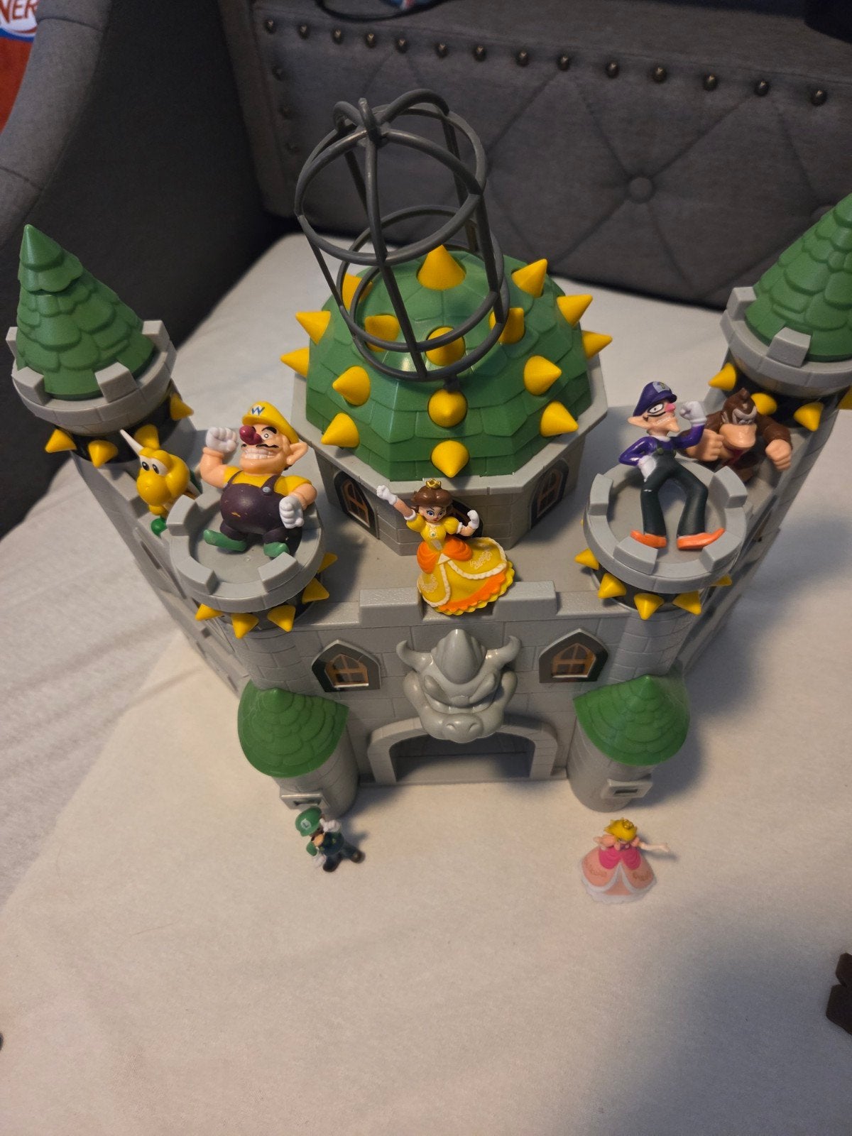 Super Mario Kasteel met Speelfiguren, Ophalen, Gebruikt