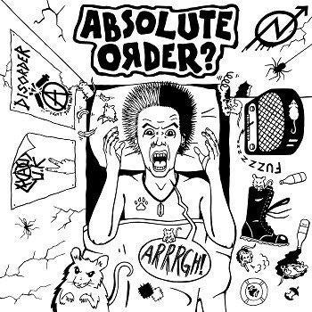 absolute order / arrrgh - hardcore/punk, Verzenden, Zo goed als nieuw, Rock en Metal