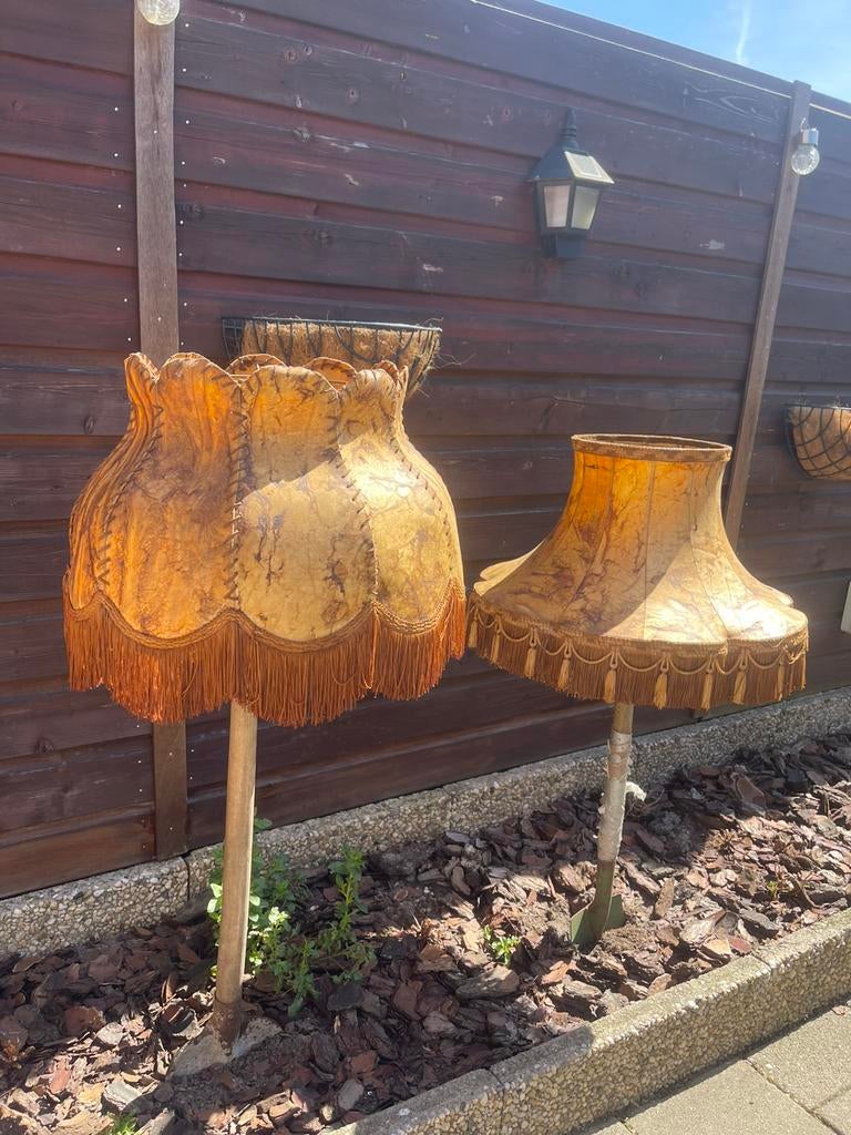 2 lampen kappen, Huis en Inrichting, Lampen | Hanglampen, Ophalen, Gebruikt