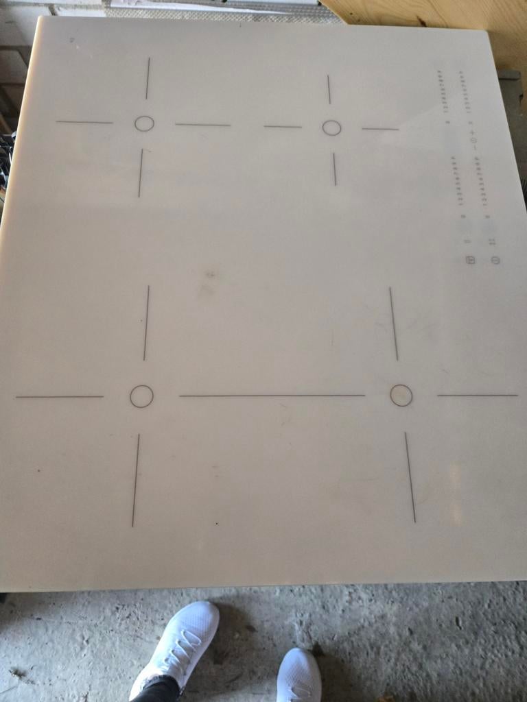 Moderne Inductie Kookplaat - 4 Kookzones, Gebruikt, Inbouw, Inductie, 4 kookzones