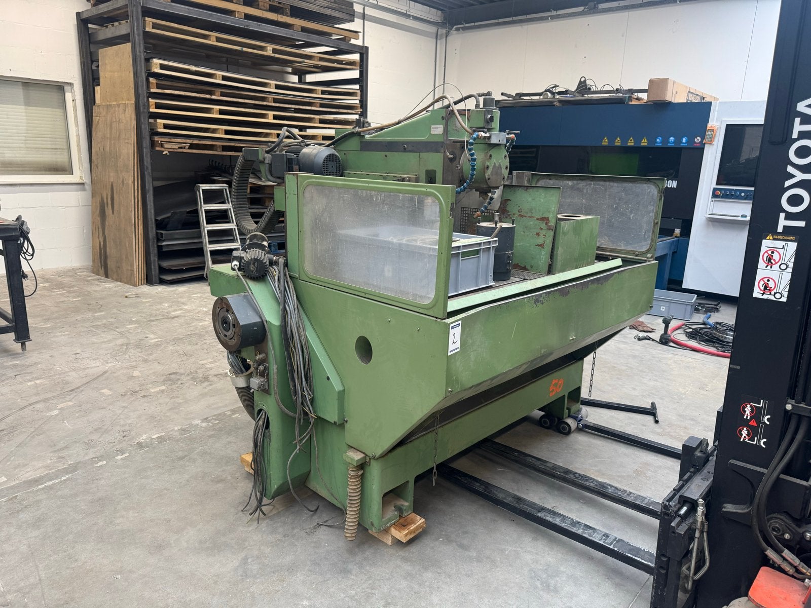 Moet nu weg! Deckel FP42NC - Perfecte basis voor retrofit, Doe-het-zelf en Verbouw, Gereedschap | Freesmachines, Ophalen, Elektrisch