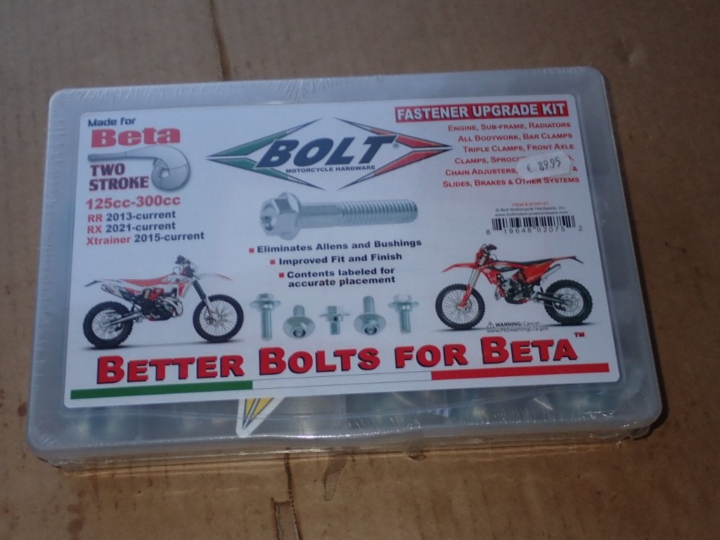 Bolt Pro-Pack Bout Kit Beta 2T RR RX Xtrainer 125 250 300, Ophalen of Verzenden