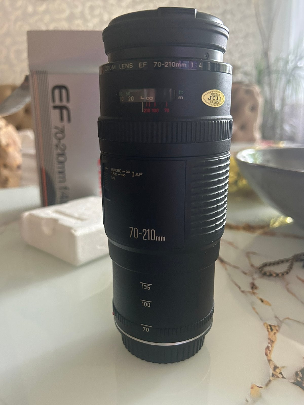 Canon EF 70-210mm Zoomlens – Mooie veelzijdige lens, Ophalen, Zo goed als nieuw, Telelens