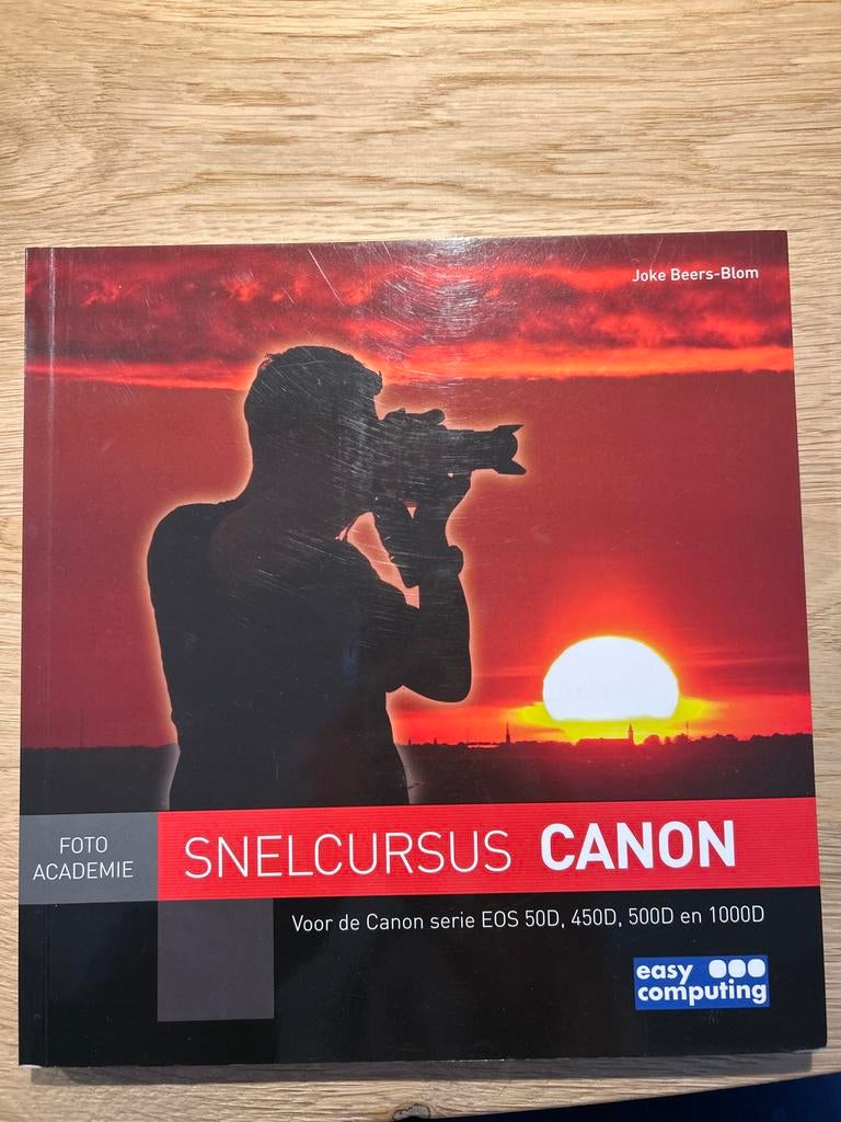Snelcursus Canon EOS 50D, 450D, 500D, 1000D - Fotografie, Ophalen of Verzenden, Zo goed als nieuw, Fotografie algemeen