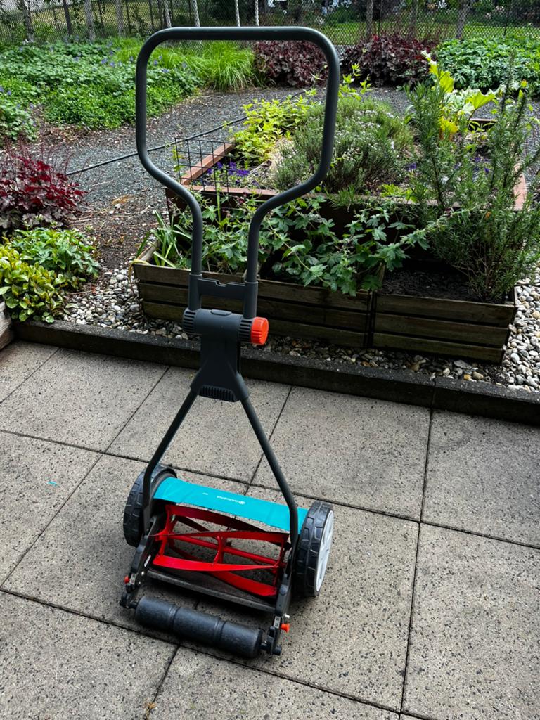 Grasmaaier Gardena, Tuin en Terras, Ophalen, Gebruikt, Handgrasmaaier, 30 t/m 39 cm
