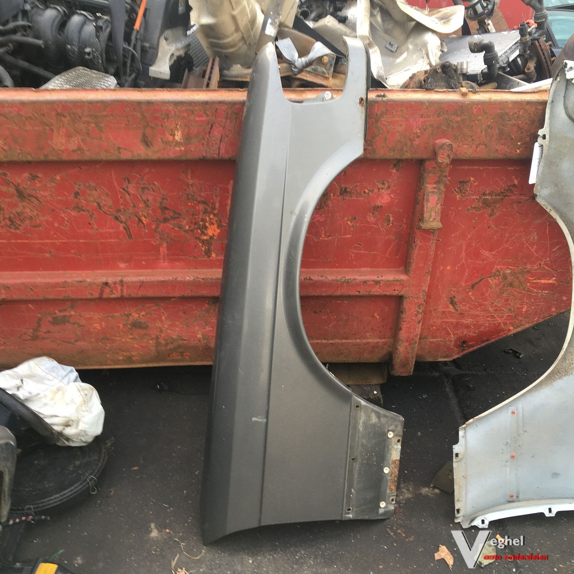Mercedes W126 1991 Voorscherm Rechtsvoor met werk origineel, Auto-onderdelen, Carrosserie en Plaatwerk, Ophalen, Gebruikt, -, -